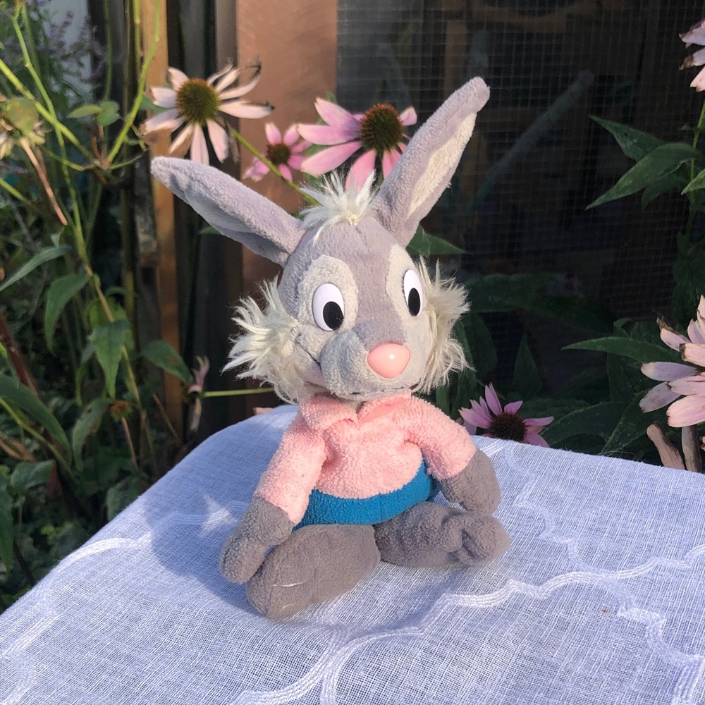 DISNEY Brer Rabbit stuffed plush toy 9”